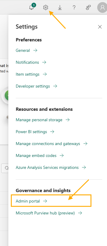 Admin Settings